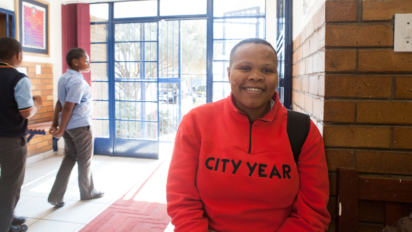 Simangele Shoyisa of City Year South Africa