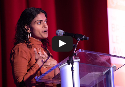 Saru Jayaraman speaking