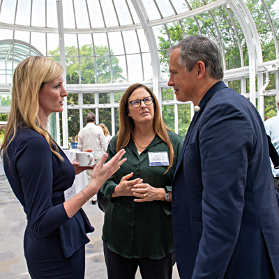 Participants at the 2025 GPC Members Gathering talking