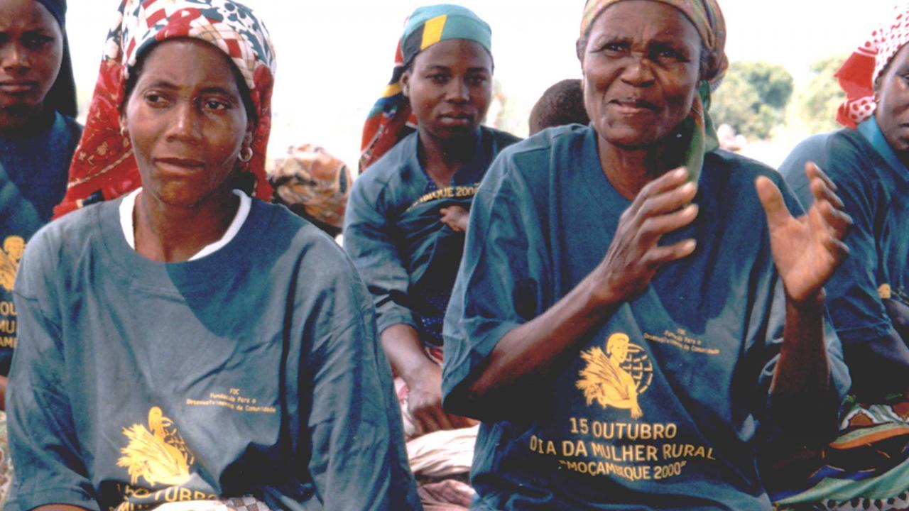 Women's empowerment event in Mozambique.