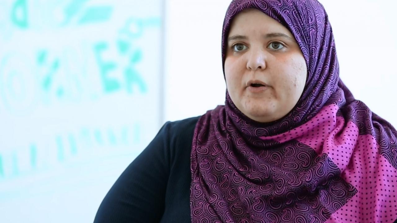 Social entrepreneur Rasha Aly Soliman of Ladiez Corner in Egypt