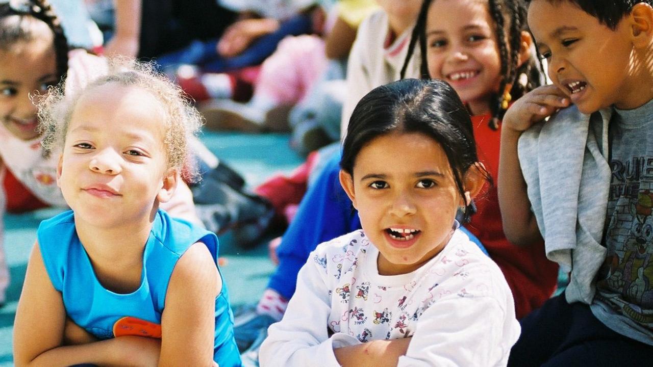 Brazilian schoolkids