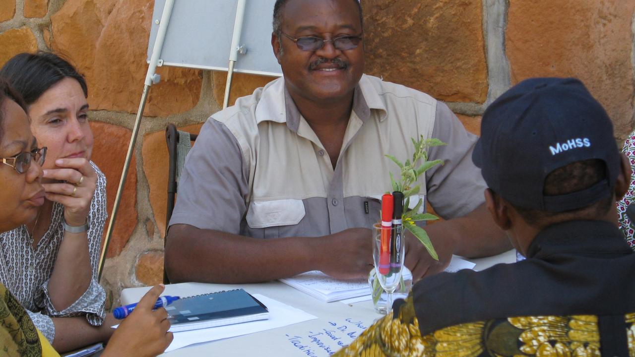 Workshop with senior leaders of Namibia's Ministry of Health and Social Services