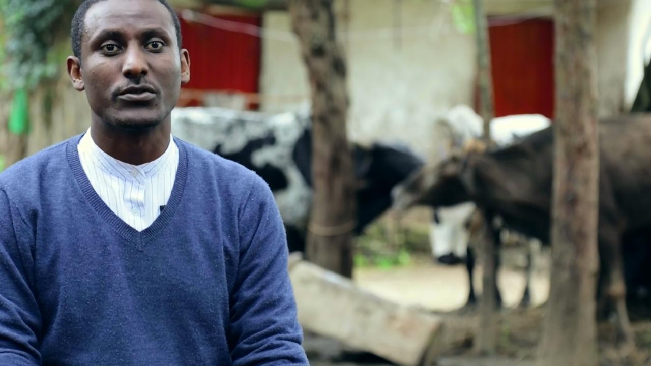 Synergos staffmember in Ethiopia