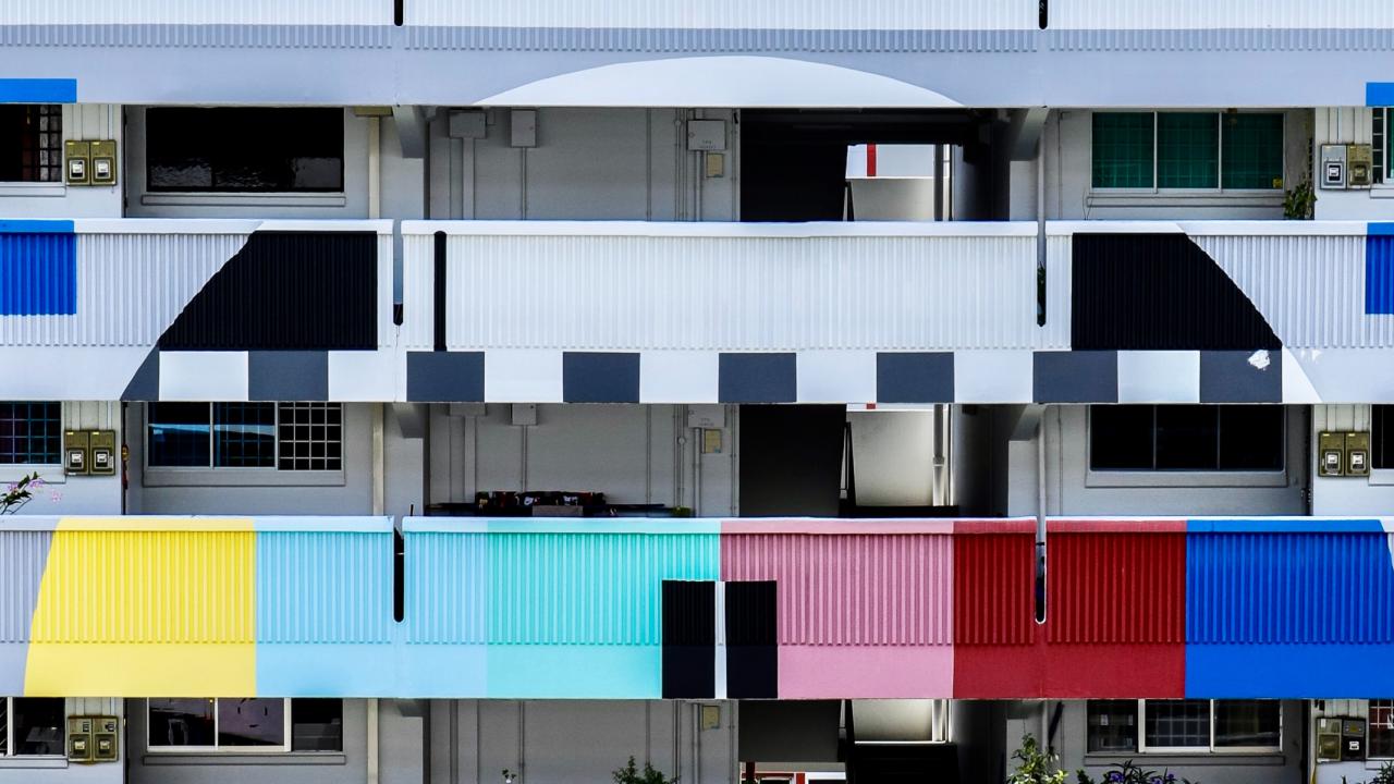 Apartment building in Singapore