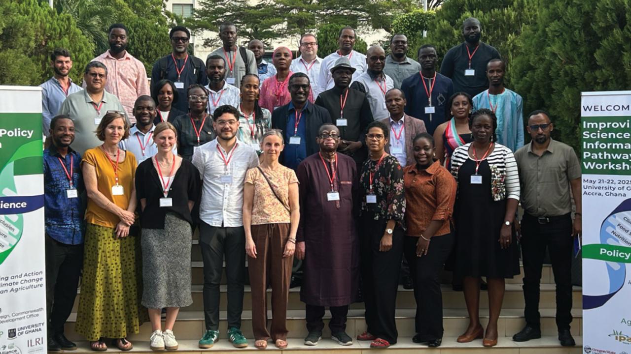 Participants in workshop for AgMIP Demand-Scoping Study in Sub-Saharan Africa