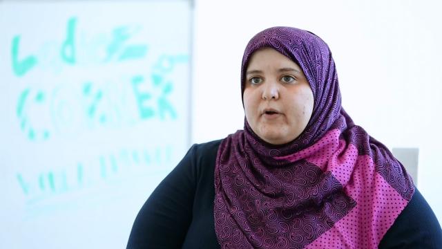 Social entrepreneur Rasha Aly Soliman of Ladiez Corner in Egypt
