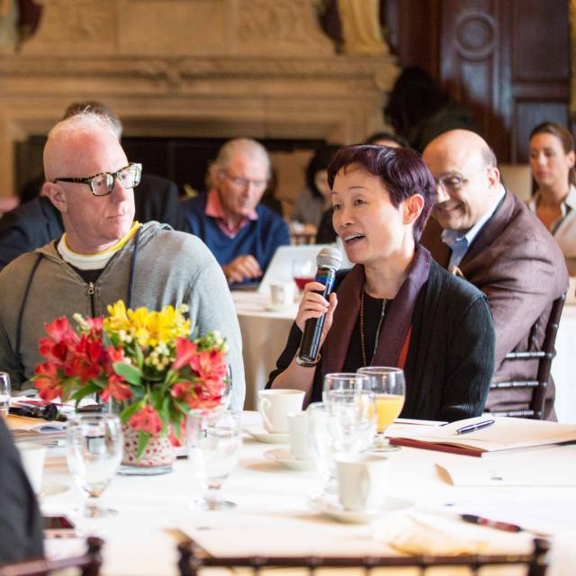 Discussion at a Global Philanthropists Circle meeting on spiritual civilization