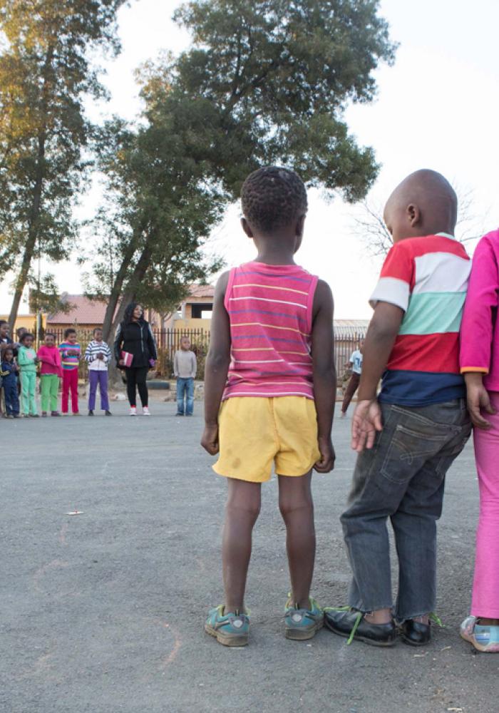 Children at play in Johannesburg, South Africa